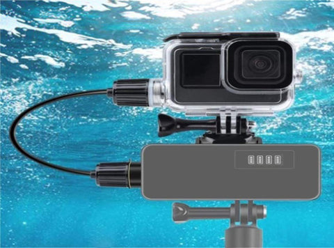 Waterproof Housing Case For Gopro Hero10 / 9 With Buckle Mount And Charging Compatibility PRL-7631ACD_NZ
