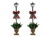 Jingle Jollys Christmas Lights 125cm Lamp Post 50 LED Fairy Light Decorations XMAS-MOT-LAMP-BRX2