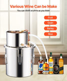 Moonshine Still 3 Gal Water Alcohol Distiller Brewing Kit Stainless Steel V952-DLNTZLQYS3JLYMUT6V3