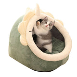 Warm Cozy Pet Bed Non Slip Bottom Cat House Cushion Removable and Washable Pet Sleeping Nest Bed V1294-YM0523-10320242