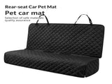 Active Pets Black Car Rear Seat Cover for Dogs, Durable Waterproof & Scratch Resistant Vehicle V1192-AZ-W-6454