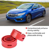 Shock Absorber Spring Buffer 2Pc Universal Car Red Bumper Cushion Car Shock Absorber Spring Bumper V1188-MS-227-2096