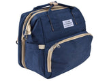 Backpack Multifunctional Foldable Large Capacity Baby Diaper Storage Bag for TravelDark Blue V1294-YM0523-3117210159813