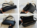 Women's Crescent Shoulder Bags Retro Y2k 90s Hobo Handbags Top Handle Faux Leather Underarm Bag V1259-DP01-A-2645