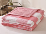 AYktou Reversible Patchworks Queen Size, 78.74x59.05in Lightweight Plaid Bedspreads Coverlets V1189-WXFWAL-20260326-03117