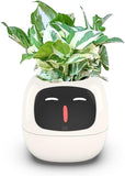 Intelligent Flower Pot, Electronic Bud, Maintenance Plant Assistant, Fun Interactive Flower Pot, V413-SMART-POT-WHITE