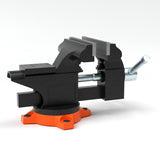 VEVOR 4.5" Bench Vice w/ Anvil 240&deg;Swivel Base Heavy Duty Multipurpose Vice V952-DGNTQDXZSYC45IU5AV0