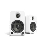 Kanto YU4 140W Powered Bookshelf Speakers with Bluetooth and Phono Preamp - Pair, Matte White with V398-KO-YU4MW-SP32PLW