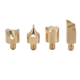110PCS Wood Burning Tip Set Brass Alphabet Number Stencils Wood Burning Embossing Carving DIY Crafts V1294-YM0901-3114240106111
