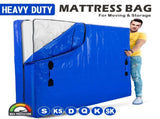 Mattress Bag Mattresses Protector Plastic Moving Storage Dust Cover Carry Bed Waterproof Zipper V1317-BHD-AUSK