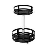 Double Layer Kitchen Spice Rack Organizer for Cabinets Countertops and Pantry Non-Slip Design Space V1370-AZ4-14329