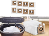 Vacuum cleaner bags - Eco-friendly cleaner bags - Practical cleaner bags - 8 reusable V1188-MS-313-0359