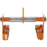Manual Trolley, 11000LBS/5 Ton Load Capacity Beam Trolley, 4.5-8 inch Adjustable Width Push Beam, V952-STXCBSFZDBDD5XMPDV0
