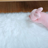 Faux Sheepskin Imitation Fleece Lambskin Rug Fluffy Soft Longhair Decorative Chair Cushion Sofa Mat V1188-MS-227-1235