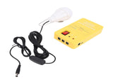 Solar Power Panel Generator Kit with USB Charging Cable LED Flashlight for Home/Outdoors V1294-YM0901-3114250058711