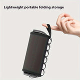 Folding Camping Stool with Hook 660g Lightweight Oxford Cloth Collapsible Seat for Fishing Picnic V1232-HWZDD002