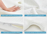 Memory Foam Cuddle Pillow, Shoulder Pillow for Sleepers, Arm Pillow with Arm Hole for Sleeping, V1189-LWWAL-20260401-05462