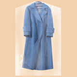 100 Pcs Hanging Garment Single Use Dustproof 60x120cm PE Material Semi Transparent Hanging Suit V1294-YM0521-3117220291411