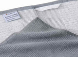 Homaxy Set of 8 Bulk Cotton Terry Kitchen Towels Set, 12 x 12 13 x 28 Inches, Checkered Designed V1258-DP02-F-179