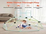 Climbing Dome, 183cm Geometric Dome Climber for Kids, 270kg Loading Indoor/Outdoor Jungle Gym V952-JHPDZJ6FTWPJA3CK6001V0