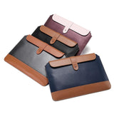 13-14 Inch Microfiber Notebook Liner Bag - Blue & Brown PRL-5058455750DBT