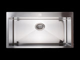 700x500mm Handmade 1.5mm 16 Gauge Stainless Steel Kitchen Laundry Sink with Waste V63-846471