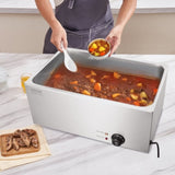 VEVOR Commercial Electric Food Warmer Countertop Buffet 18L 1200W Bain Marie V952-SYSPBWQPTKWFVFYRFV3