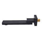 G1/2 Interface Brass Bathtub Faucet Wall Mounted Tub Faucet 180 Degree Adjustable Bathroom Shower V1294-YM0523-3112220004811