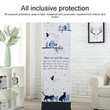 Vertical Cabinet Air Conditioning Dust Cover - All-Inclusive Fabric - Dark Grid Bear - 170X50X30Cm PRL-7029377230DBT