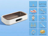 49khz 650ML Capacity Ultrasonic Jewelry Cleaner, 3 Cleaning Modes Ultrasonic Cleaner V1107-109-35428-WHT