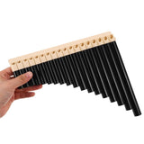 Pan Flute Instrument Multi-Tone 1 Pack Wooden Flute for Beginners and Experts V1370-AZ4-16339