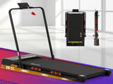Everfit Treadmill Electric Walking Pad Auto Incline Foldable for Home Gym Black TMILL-TITAN41-PAD