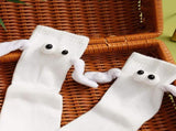 4 Pair Couple Holding Hands,Funny Magnetic Suction 3D Doll,Unisex Mid-Tube,Novelty V1259-DP01-A-3034