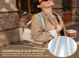 Purse Strap, Wide Shoulder Strap Adjustable Crossbody Bag Straps Universal Replacement Belt for V1259-DP01-A-5175