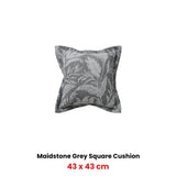 Bianca Maidstone Grey Coordinate Square Filled Cushion 43 x 43cm V442-BCA-CUSHION-MAIDSTONE-GREY-SQ