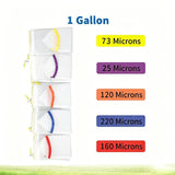 8pcs 5 Gallon Filter Bag V1221-XM-GLD-003