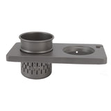 Hair Blow Dryer Holder Organizer Wall Mounted Aluminum Alloy for Bathroom Indoor V1294-YM0521-3112220092711