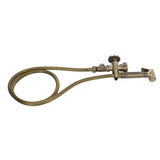 Antique Bidet Sprayer Female and Male Thread G1/2 Single Handle Antique Copper Finish Toilet Sprayer V1294-YM0523-3112220035011