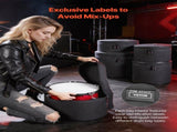 5-Piece Drum Case Set, 600D, Padded Drum Bags for Bass, Tom, and Snare, Thick Padding, Lightweight V952-GSNBNJB5JTJZ56BHD001V0