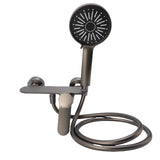 Handheld Shower Head Set Copper High Pressure 4 Modes Wall Mounted Single Handle Handheld Shower V1294-YM0901-3112250012611