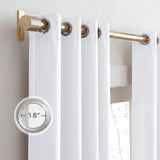 2 Pack 100% Blackout Curtains for Bedroom, Thermal Insulated Grommet Drapes for Light and Heat V1189-LC-AMZ-00224