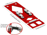 Track Saw Square Guide for Guide Rail, 90 Degree Right Angle Guide with Edge Support,Compact V1192-AZ-W-8159