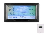 Color Screen Wireless Weather Clock Thermometer Hygrometer Electronic Clock with Calendar V1294-YM0901-3115210084411