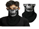 5pc Neck Gaiter Face Mask with Ear Loops Bandana Face Mask Scarf Face Cover for Men Women V1369-AZ3-W-05971