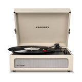 Crosley Voyager Bluetooth Portable Turntable + Entertainment Stand Bundle - Dune V398-CRIW8017BST-DU4