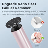 Grey Electric Foot File 3-Speed Adjustable Nano-Level Filing, Type-C Fast Charge, Long Battery V1232-MQJ001