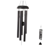1. Install sympathetic wind chimes and outdoor wall clocks for garden, lawn, and courtyard V1366-AZ2-W-13447