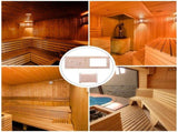1 Set Ventilation Cover Wood Beige for Sauna Room Adults V1192-AZ-W-25126