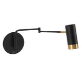 Swing Arm Wall Lamp Wall Mounted Bedside Lamps with Adjustable Swing Arms for Bedroom Living Room V1294-YM0703-3119230049711