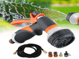 Garden Irrigation Sprayer Telescopic Hose Kit Plants Flowers Watering Sprinkler Accessory V1294-YM0901-3111200143011